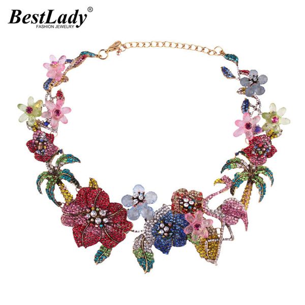 lady bohemian luxury wedding flowers animal crystal statement necklace for women fashion collar chokers necklace ale j190616, Silver
lady bohemian luxury wedding flowers animal crystal statement necklace for women fashion collar chokers necklace ale j190616, Silver