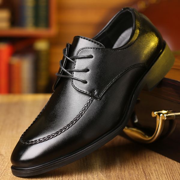 men's formal shoes anti-slip breathable black handsome men business shoes fashion casual boutique male leather *667
men's formal shoes anti-slip breathable black handsome men business shoes fashion casual boutique male leather *667