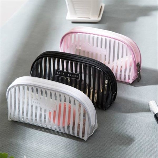 travel transparent cosmetic bag pvc women zipper clear makeup bags beauty case make up organizer storage bath toiletry wash bag
travel transparent cosmetic bag pvc women zipper clear makeup bags beauty case make up organizer storage bath toiletry wash bag