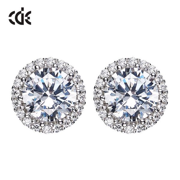 new simple zircon s925 pure silver earrings women's european and american personality fashion ear jewelry, Golden;silver
new simple zircon s925 pure silver earrings women's european and american personality fashion ear jewelry, Golden;silver