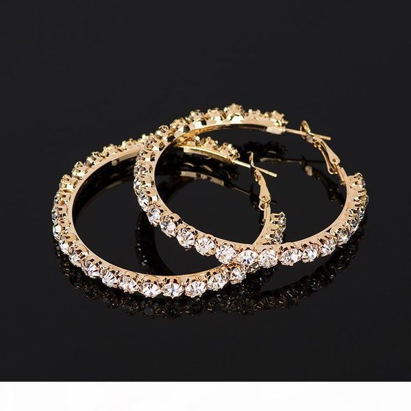 yfjewe 2018 new designer crystal rhinestone earrings women gold sliver hoop earrings fashion jewelry earrings for women #e029, Golden;silver
yfjewe 2018 new designer crystal rhinestone earrings women gold sliver hoop earrings fashion jewelry earrings for women #e029, Golden;silver
