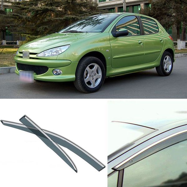 jinke 4pcs blade side windows deflectors door sun visor shield for 206 2004-2010
jinke 4pcs blade side windows deflectors door sun visor shield for 206 2004-2010