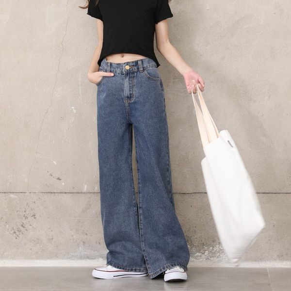 summer 2020 girl loose and slim mop the floor wide legs jeans and jeans drags dad straight pants ins, Blue
summer 2020 girl loose and slim mop the floor wide legs jeans and jeans drags dad straight pants ins, Blue