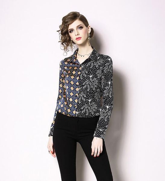 polka dot print long sleeve casual shirt fashion lapel neck chiffon shirts women shirts long sleeve ladies blouses, White
polka dot print long sleeve casual shirt fashion lapel neck chiffon shirts women shirts long sleeve ladies blouses, White