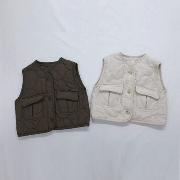 autumn winter retro cotton vests kids solid all-match casual waistcoats boys girls outfit plaid sleeveless coats, Camo
autumn winter retro cotton vests kids solid all-match casual waistcoats boys girls outfit plaid sleeveless coats, Camo