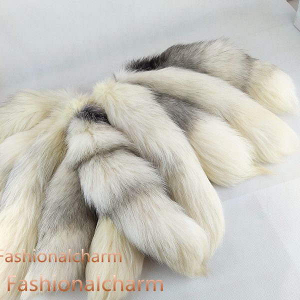10pcs/lot- real genuine cross fox fur tail keychain cosplay toy keyring car phone pendant tassels, Silver
10pcs/lot- real genuine cross fox fur tail keychain cosplay toy keyring car phone pendant tassels, Silver