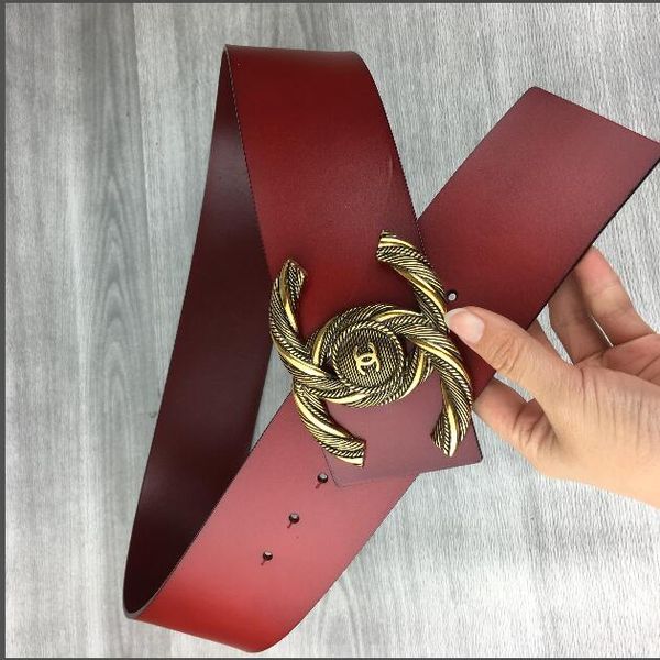 wholesale men's and women's belts, belts with personality trend and 2020 international big belt width 7.0cm, Black;brown