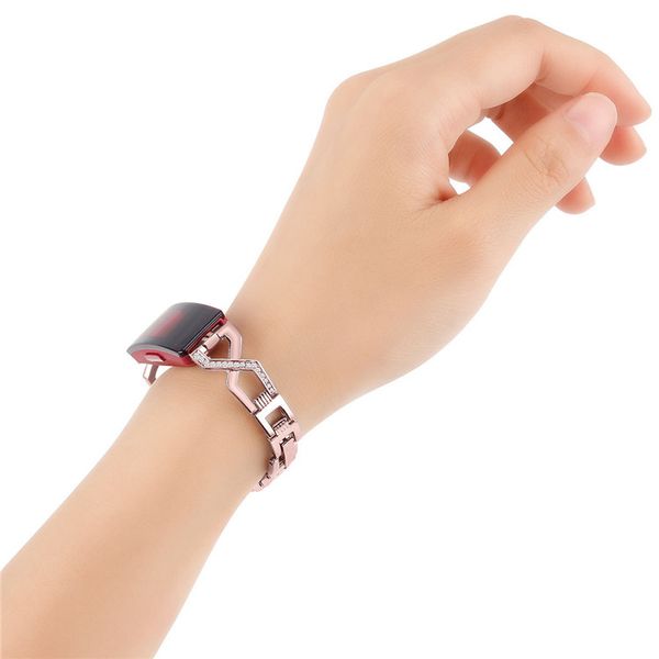 Watch trap wri t band for fitbit in pire in pire hr 2019 fa hion ca ual women watchband hook buckle replacement metal cry tal
Watch trap wri t band for fitbit in pire in pire hr 2019 fa hion ca ual women watchband hook buckle replacement metal cry tal