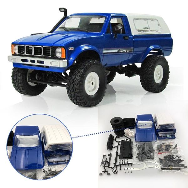 wpl c-24 1/16 4wd 2.4 g грузовик багги гусеничный внедорожник rc car 2ch rtr toy kit без электрических деталей