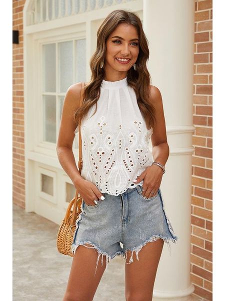 women summer sleeveless tank camis white lace crochet tank high neck hollow out halter bow tie crop slim tee
women summer sleeveless tank camis white lace crochet tank high neck hollow out halter bow tie crop slim tee