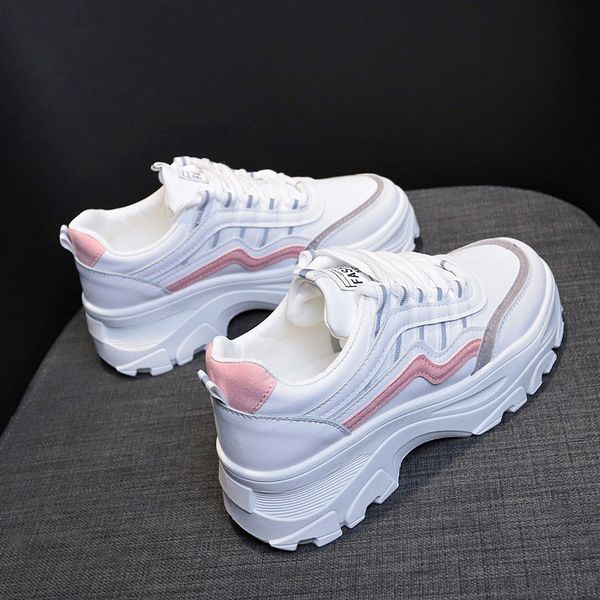 2019 chunky sneakers platform women shoes lady female pu retro shoes flat women casual vulcanized fashion platform sneakers, Black
2019 chunky sneakers platform women shoes lady female pu retro shoes flat women casual vulcanized fashion platform sneakers, Black