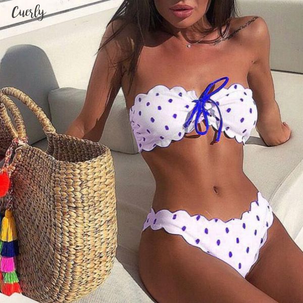 bandeau bikini 2020 swimsuit women swimwear brazilian polka dot strapless bikinis set maillot de bain femme swim wear bathing suit, White;black
bandeau bikini 2020 swimsuit women swimwear brazilian polka dot strapless bikinis set maillot de bain femme swim wear bathing suit, White;black