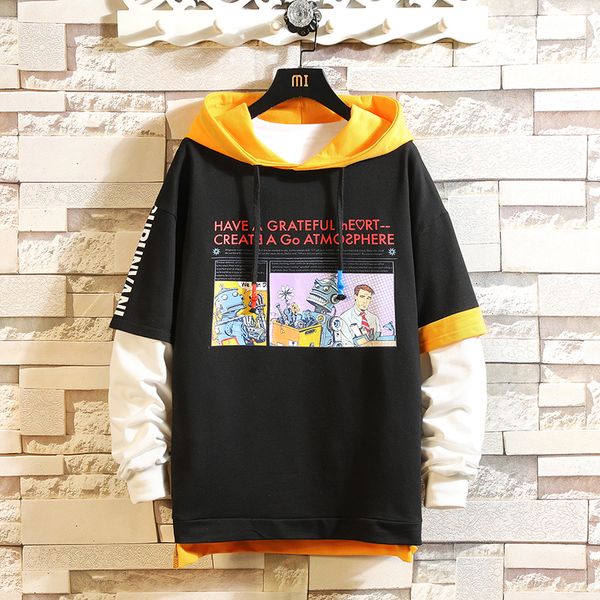 explosion models autumn and winter brand men's hoodies simple casual long-sleeved fashion men's hoodie sweatshirt, Black
explosion models autumn and winter brand men's hoodies simple casual long-sleeved fashion men's hoodie sweatshirt, Black