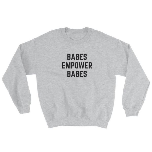 zbbrdd babes empower babes women sweatshirt christ clothing full long sleeve shirt plus size cotton pullover drop shipping, Black
zbbrdd babes empower babes women sweatshirt christ clothing full long sleeve shirt plus size cotton pullover drop shipping, Black