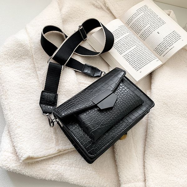 2020 new mini women fashion handbags ins ultra fire retro wide shoulder strap messenger bag simple style handbag crossbody bags
2020 new mini women fashion handbags ins ultra fire retro wide shoulder strap messenger bag simple style handbag crossbody bags