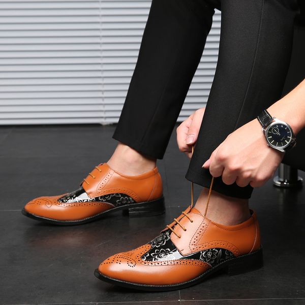 2019 new men casual genuine leather shoes mens formal business wedding office oxford shoes men dress zapatos de hombre, Black
2019 new men casual genuine leather shoes mens formal business wedding office oxford shoes men dress zapatos de hombre, Black