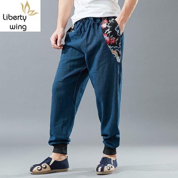 spring thin 100% linen men casual pants 2020 new printing drawstring full length solid loose joggers trousers male streetwear, Black
spring thin 100% linen men casual pants 2020 new printing drawstring full length solid loose joggers trousers male streetwear, Black