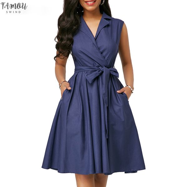 summer dress women 2020 casual plus size slim french solid office a line dresses bandage elegant v neck long party dress, Black;gray
summer dress women 2020 casual plus size slim french solid office a line dresses bandage elegant v neck long party dress, Black;gray