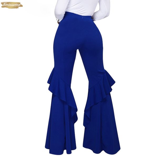 5 colors pants flare ruffer long solid patchwork new autumn winter women high waist solid full pants jz237, Black;white
5 colors pants flare ruffer long solid patchwork new autumn winter women high waist solid full pants jz237, Black;white