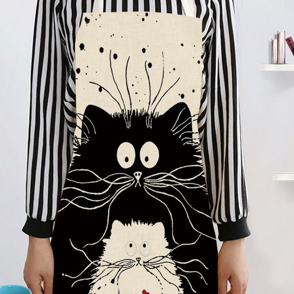 cute cartoon cat abrasion hand apron female waterproof and oil-proof hooded kitchen sleeveless overalls hanging neck for family
cute cartoon cat abrasion hand apron female waterproof and oil-proof hooded kitchen sleeveless overalls hanging neck for family