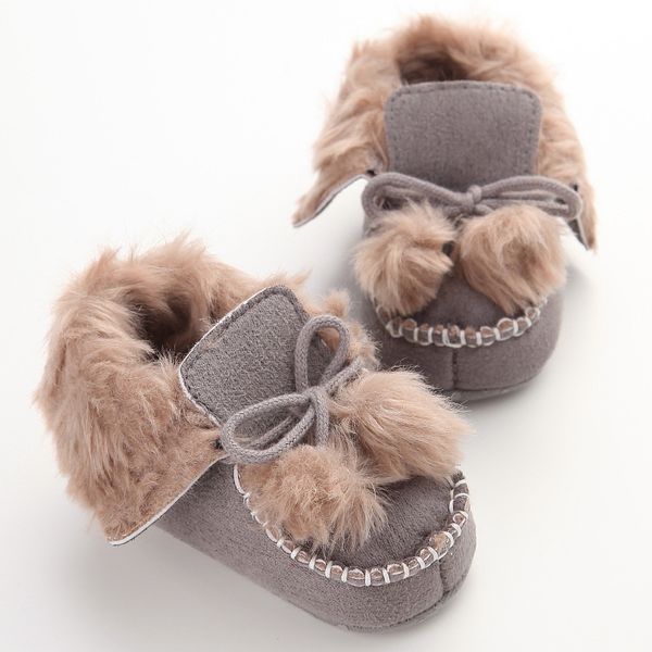 baby boy girl crib shoes lace up soft furry snow boots winter booties infant toddler newborn 0-1y pink khaki brown gray
baby boy girl crib shoes lace up soft furry snow boots winter booties infant toddler newborn 0-1y pink khaki brown gray