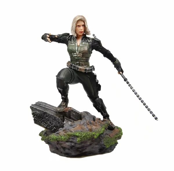 anime toys wholesale avengers 3 1/10 black widow statue infinite war decoration model
anime toys wholesale avengers 3 1/10 black widow statue infinite war decoration model