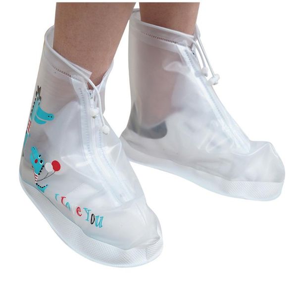 children kids non-disposable reusable shoe covers protective thicken waterproof carpet cleaning pvc shoe cover non-slip sole, White;pink
children kids non-disposable reusable shoe covers protective thicken waterproof carpet cleaning pvc shoe cover non-slip sole, White;pink