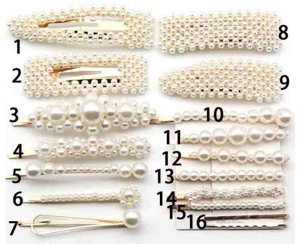16pcs/set luxious pearl metal hair clip hairband comb bobby pin barrette hairpin headdress accessories beauty styling tools, Golden;silver
16pcs/set luxious pearl metal hair clip hairband comb bobby pin barrette hairpin headdress accessories beauty styling tools, Golden;silver