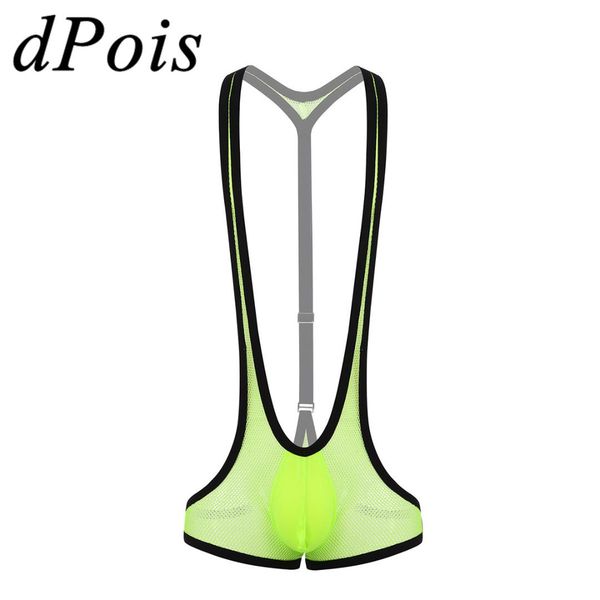 men's g-strings men one piece wrestling singlet bodysuit see through fishnet lingerie bulge pouch suspender jockstrap leotard underwear, Black;brown
men's g-strings men one piece wrestling singlet bodysuit see through fishnet lingerie bulge pouch suspender jockstrap leotard underwear, Black;brown
