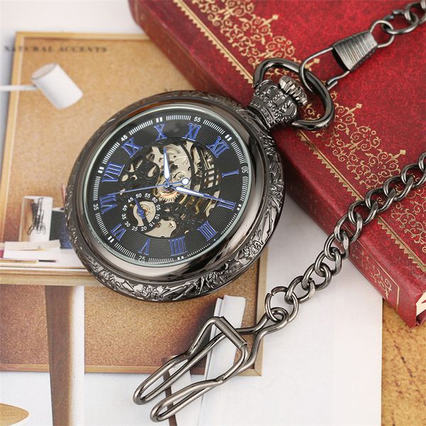 vintage fashioned roman numerals display skeleton mechanical hand-winding pocket watch pendant jewelry clock gifts, Slivery;golden
vintage fashioned roman numerals display skeleton mechanical hand-winding pocket watch pendant jewelry clock gifts, Slivery;golden