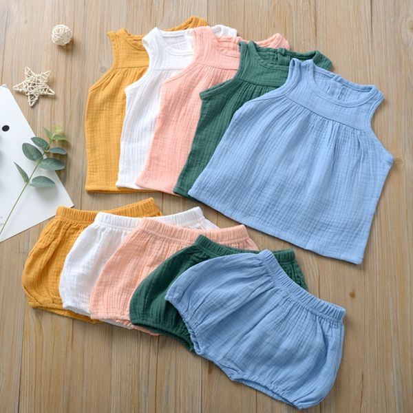 2020 new style pure cotton2pcs baby girl kids flower halter crop + shorts pants summer outfit clothes, White
2020 new style pure cotton2pcs baby girl kids flower halter crop + shorts pants summer outfit clothes, White