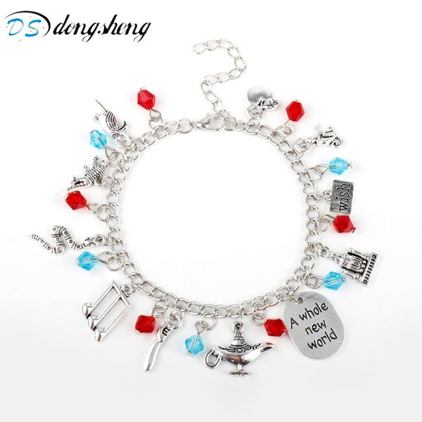 aladdin charm bracelets & bangles letter a whole new world animals dream life wish dog tag crystal romantic bird bracelet-20, Black
aladdin charm bracelets & bangles letter a whole new world animals dream life wish dog tag crystal romantic bird bracelet-20, Black