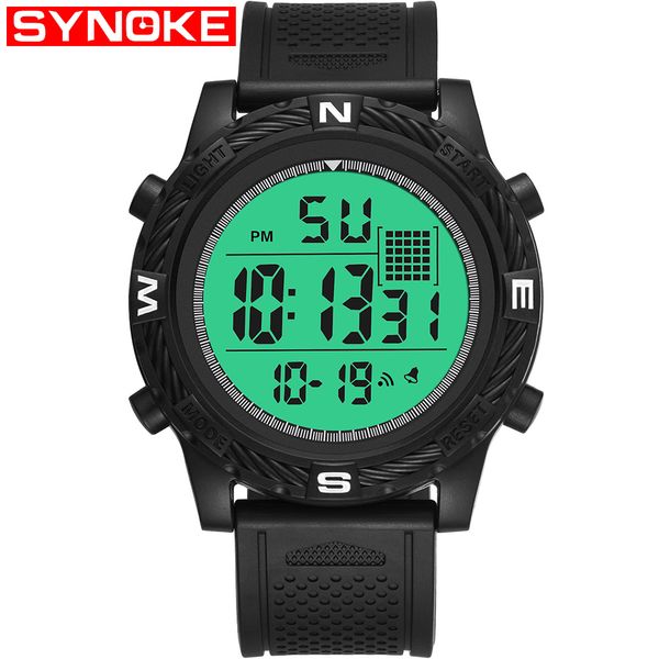 sports watches for men synoke brand daily waterproof outdoor watch electronic clock male shockproof digital wristwatches relojes, Slivery;brown
sports watches for men synoke brand daily waterproof outdoor watch electronic clock male shockproof digital wristwatches relojes, Slivery;brown