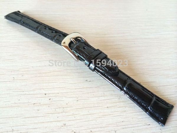 14mm (buckle12mm) t085210a t085207 silver buckle + black genuine leather watch bands strap, Black;brown
14mm (buckle12mm) t085210a t085207 silver buckle + black genuine leather watch bands strap, Black;brown