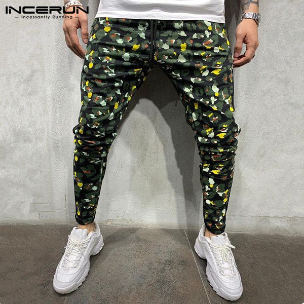 incerun autumn men leopard print casual pencil pants fashion streetwear hip-hop comfort joggers mens stretch elastic trousers, Black
incerun autumn men leopard print casual pencil pants fashion streetwear hip-hop comfort joggers mens stretch elastic trousers, Black