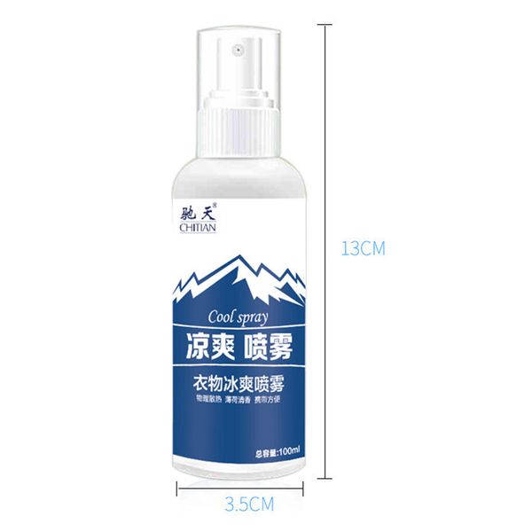 summer outdoor sports cooling spray refreshing anti-perspirant anti-heatstroke spray cooling artifact cool spray 2019 new hot
summer outdoor sports cooling spray refreshing anti-perspirant anti-heatstroke spray cooling artifact cool spray 2019 new hot