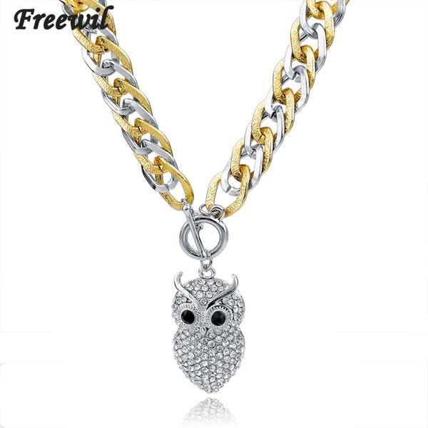 low vintage jewelry gold filled necklaces & pendants fashion austrian crystal big chunky necklaces with owl charms sne150782, Silver
low vintage jewelry gold filled necklaces & pendants fashion austrian crystal big chunky necklaces with owl charms sne150782, Silver