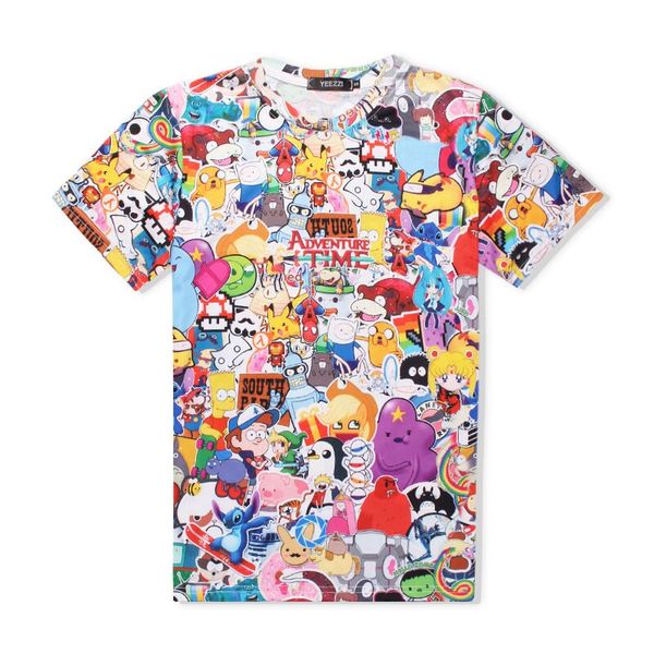 cartoon anime adventure time с финном и джейком новая футболка с 3d-принтом мужчины / женщины унисекс лето с круглым воротом с коротким рука, White;black
cartoon anime adventure time с финном и джейком новая футболка с 3d-принтом мужчины / женщины унисекс лето с круглым воротом с коротким рука, White;black