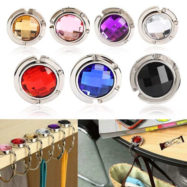 foldable purse hook alloy handbag tote hanger holder with crystal rhinestone po66, Black
foldable purse hook alloy handbag tote hanger holder with crystal rhinestone po66, Black