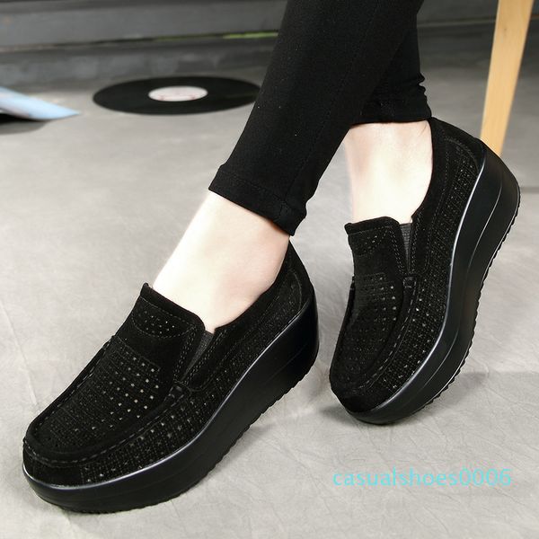 2020 autumn women flat platform loafers shoes ladies suede leather hollow casual shoes slip on flats moccasins creepers, Black
2020 autumn women flat platform loafers shoes ladies suede leather hollow casual shoes slip on flats moccasins creepers, Black