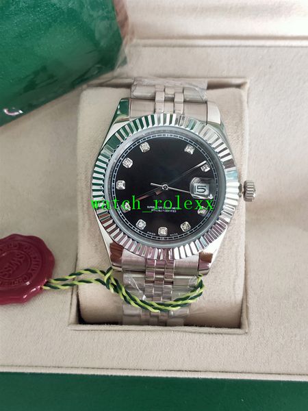 selling mens watches classic series 41mm 126334 datejust black index diamond dial 2813 movement automatic luxury steel wristwatches, Slivery;brown
selling mens watches classic series 41mm 126334 datejust black index diamond dial 2813 movement automatic luxury steel wristwatches, Slivery;brown