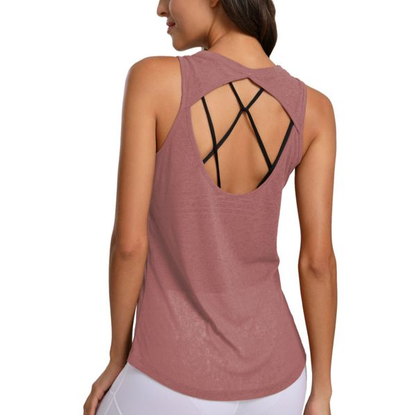 yoga loose women's backless slim t-shirt sports blouse quick-drying tank training breatahble fitness vest t0818b, White;red
yoga loose women's backless slim t-shirt sports blouse quick-drying tank training breatahble fitness vest t0818b, White;red