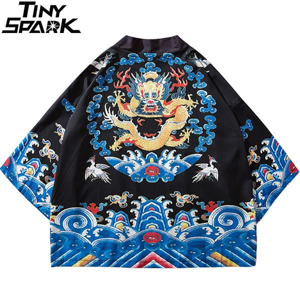 2019 harajuku kimono jacket japanese hip hop men streetwear jacket ancient chinese officer robe dragon summer thin retro style, Black;brown
2019 harajuku kimono jacket japanese hip hop men streetwear jacket ancient chinese officer robe dragon summer thin retro style, Black;brown