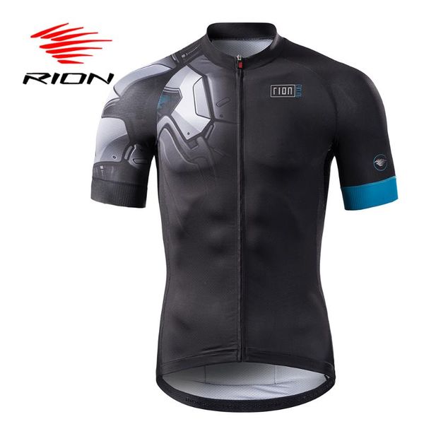 rion cycling lycra men short anti-wrinkle jerseys pockets summer autumn full zipper sports clothing black blue brand design, Black;red
rion cycling lycra men short anti-wrinkle jerseys pockets summer autumn full zipper sports clothing black blue brand design, Black;red