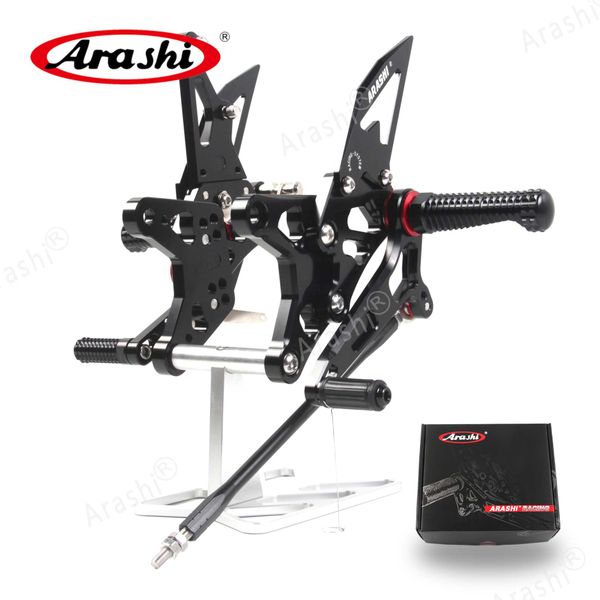 arashi ninja zx6r 09-14 footpegs rearset adjustable footrest foot pegs for zx-6r zx636 2009 2010 2011 2012 2013 2014
arashi ninja zx6r 09-14 footpegs rearset adjustable footrest foot pegs for zx-6r zx636 2009 2010 2011 2012 2013 2014