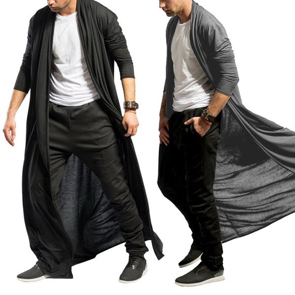 lasperal vintage trench coat men autumn fashion solid thin mens long jackets casual plus size hip hop cardigan male trench coat, Tan;black
lasperal vintage trench coat men autumn fashion solid thin mens long jackets casual plus size hip hop cardigan male trench coat, Tan;black
