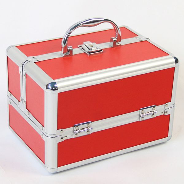 women cosmetic box female quilted professional cosmetic organizer jewelry box large capacity storage travel toiletry makeup bag y190702, Black;red
women cosmetic box female quilted professional cosmetic organizer jewelry box large capacity storage travel toiletry makeup bag y190702, Black;red