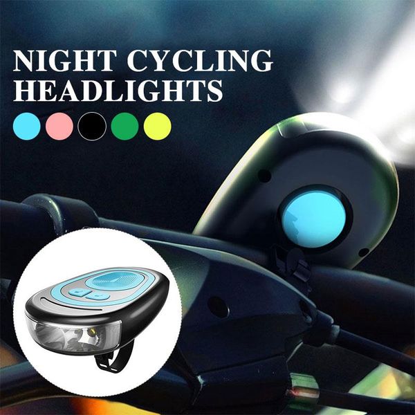 bicycle headlights waterproof durable 5 sounds 4 modes cyclist outdoors emergency tool horn riding sports enthusiasts
bicycle headlights waterproof durable 5 sounds 4 modes cyclist outdoors emergency tool horn riding sports enthusiasts