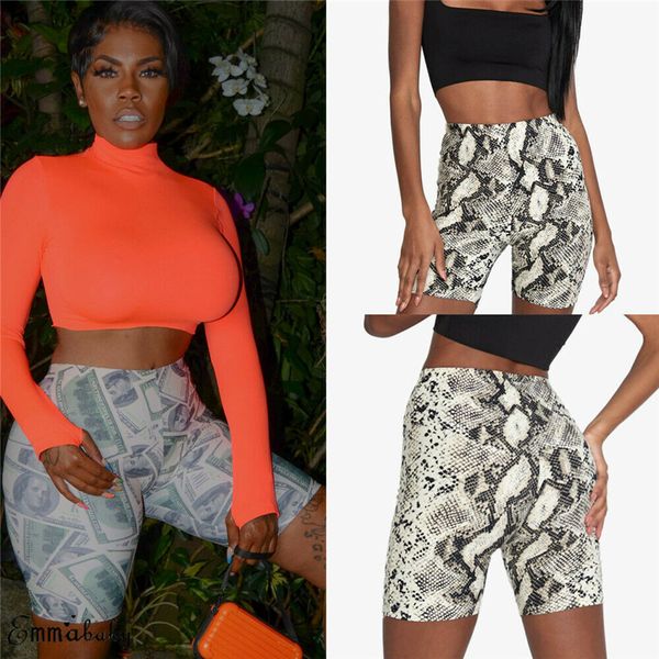2019 fashion new womens high waist leopard printed dance cycle sports fitness stretch mini shorts new arrival, White;black
2019 fashion new womens high waist leopard printed dance cycle sports fitness stretch mini shorts new arrival, White;black