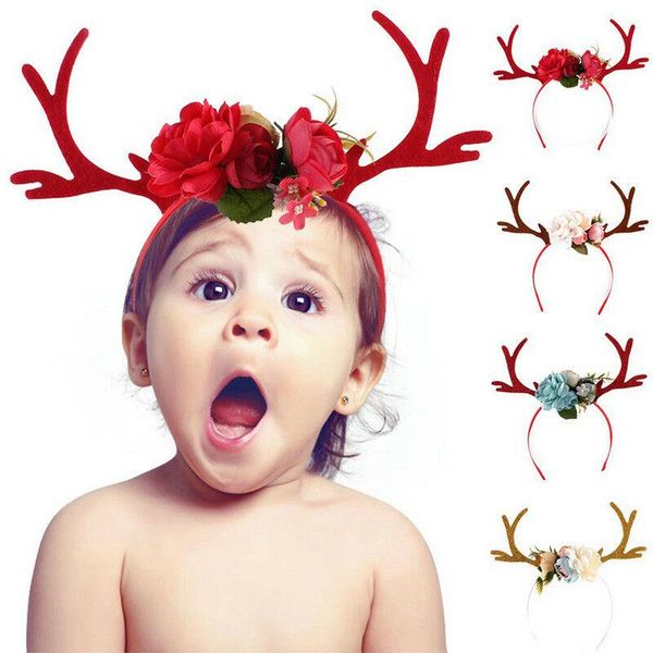 kids girls deer antler headband with flowers blossom novelty party hair band head band christmas fancy dress costumes accessory
kids girls deer antler headband with flowers blossom novelty party hair band head band christmas fancy dress costumes accessory